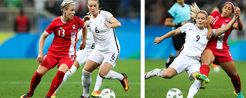 Sophie Schmidt and Desiree Scott