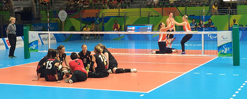 Sitting Volleyball